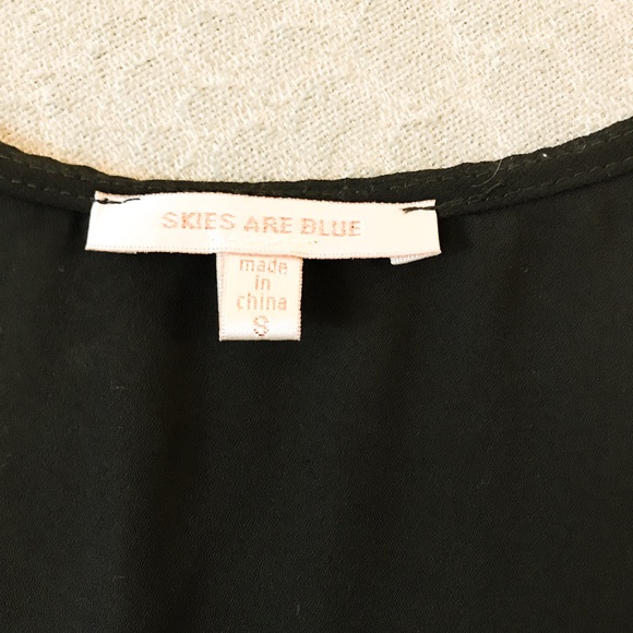 Black and gold sequin tank - Picture 3 of 4